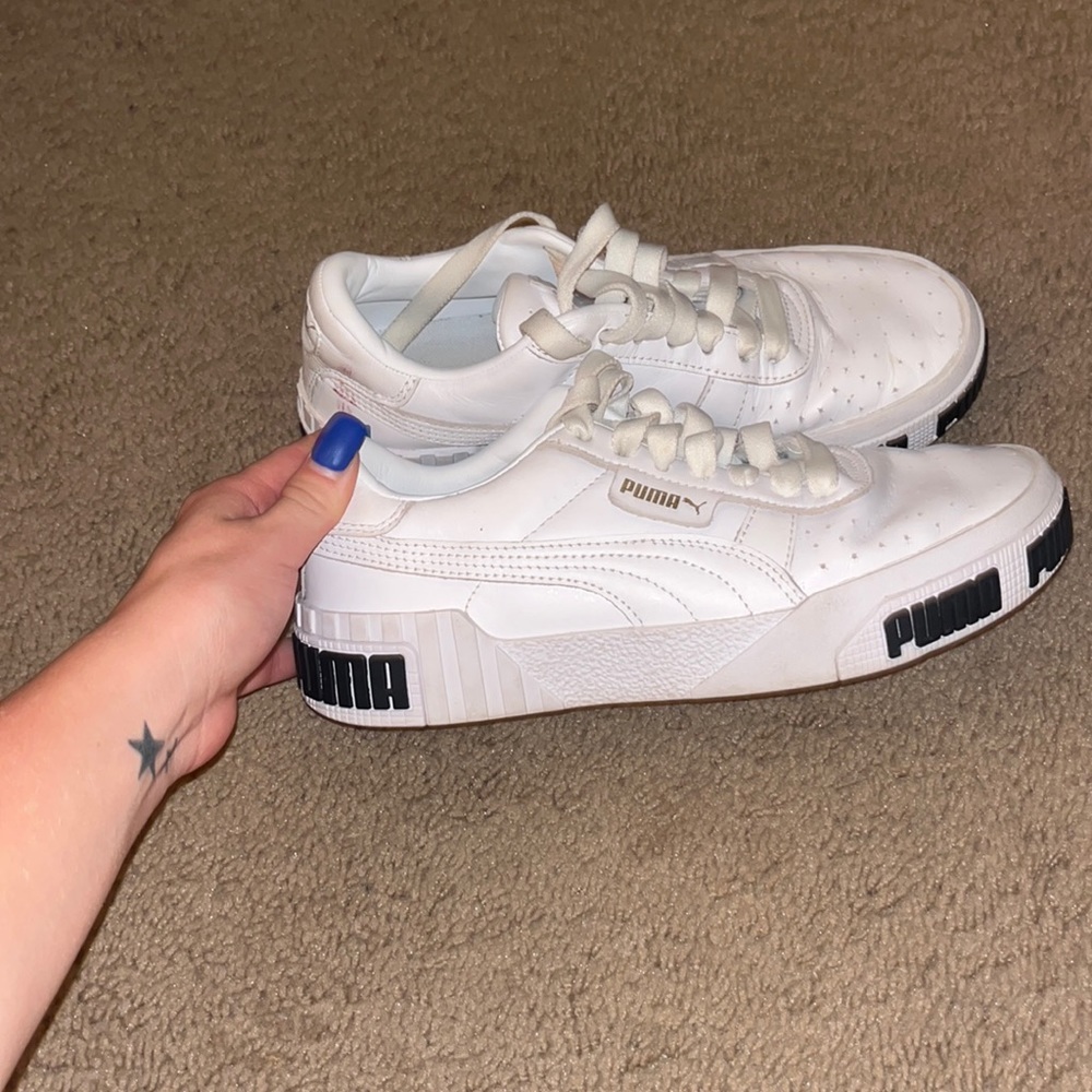 White Puma Sneakers